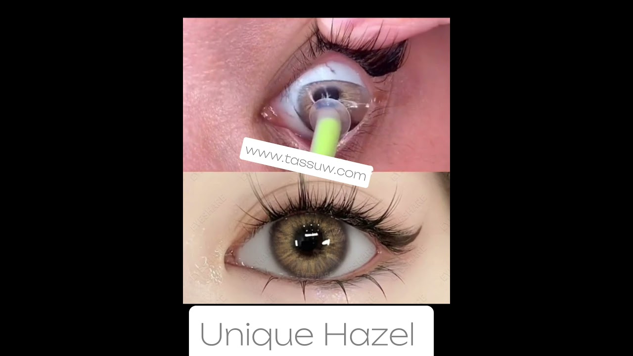 Hazel Contact Lenses for Stunning Eyes β¨