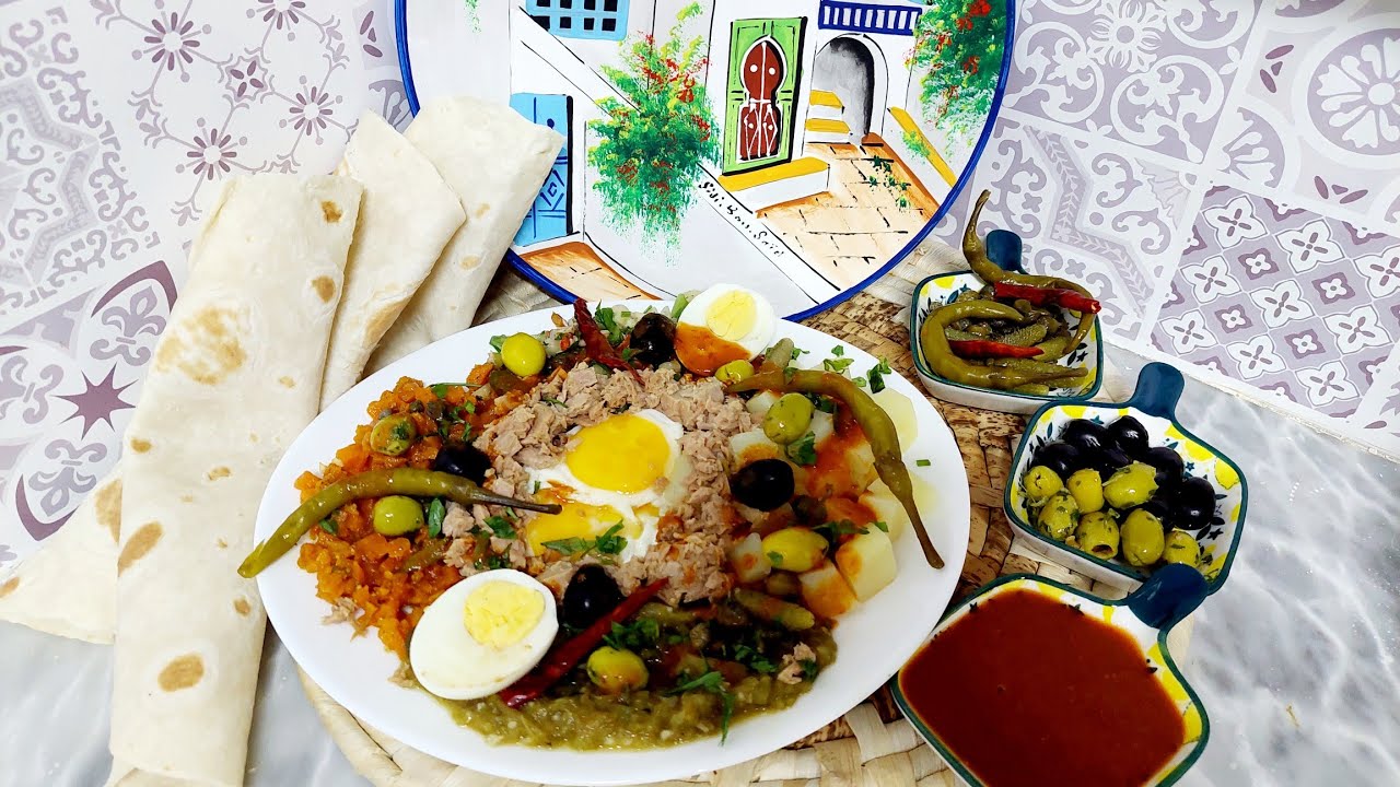 صحن تونسي اقتصادي 🇹🇳