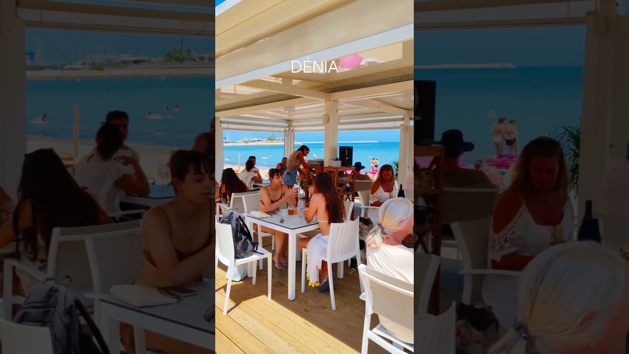 Relaxing Beach Day in Denia, Spain ☀️