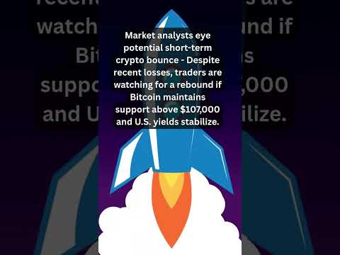 Market analysts eye potential short-term crypto bounce