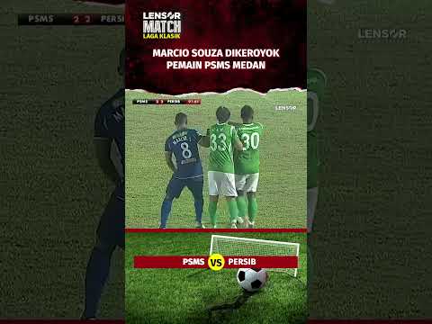 AKSI YANG TIDAK SIMPATIK!! MARCIO SOUZA DIAMUK ANAK2 PSMS MEDAN!