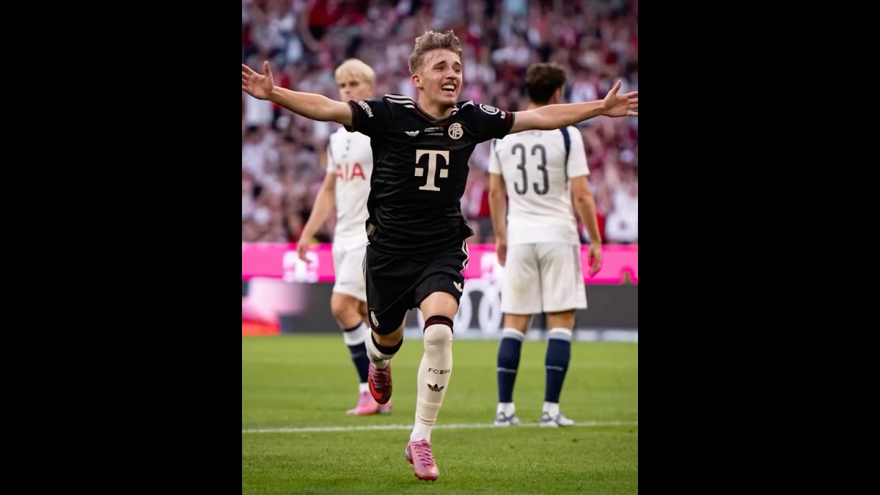 Lennart Karl's Stunning Goal vs Tottenham ⚽