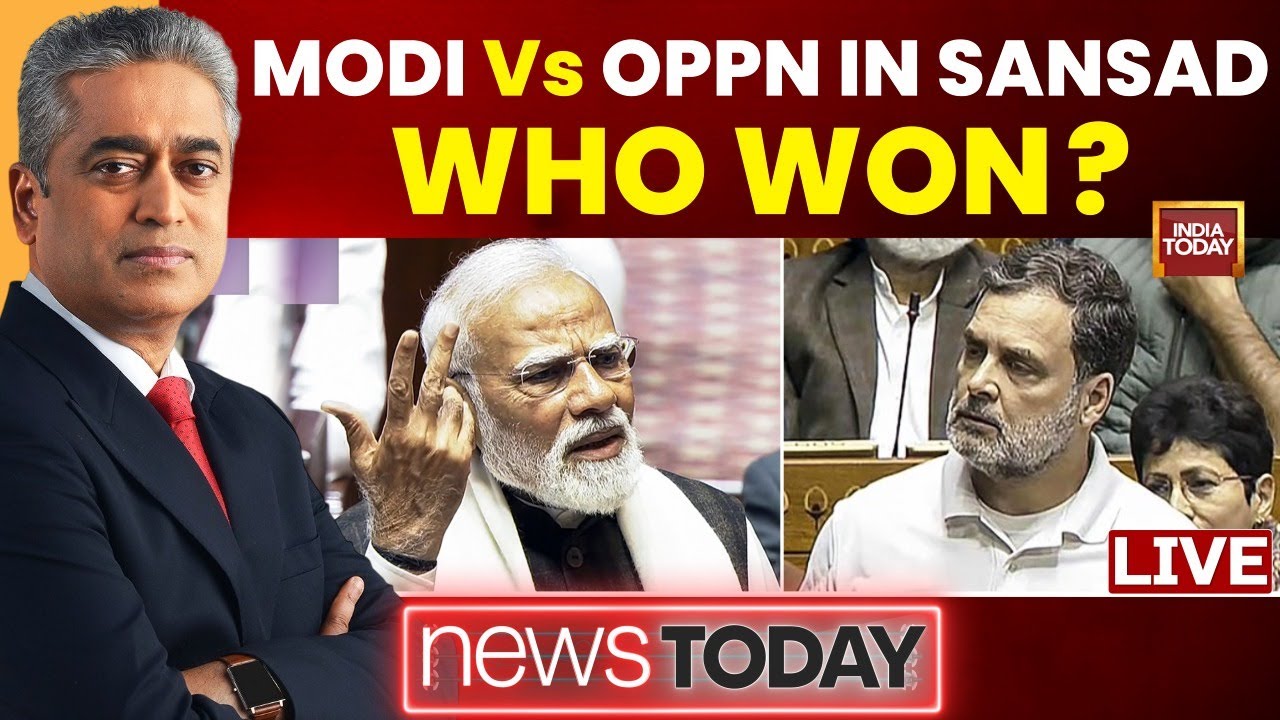 Rajdeep Sardesai LIVE | PM Modi-Opposition Showdown In Parliament: Who Won? | India-US Trade Deal
