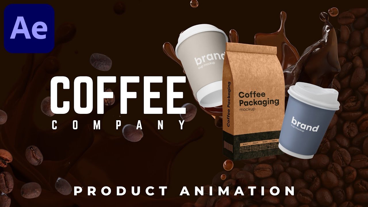 Create Stunning Product Motion Graphics in After Effects – No Plugins Needed ☕