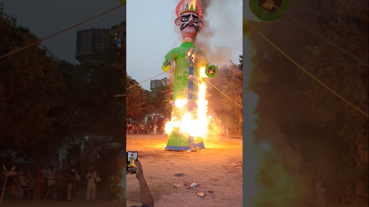 Dussehra 2025 Highlights: Ravan Burning & Mela 🎉
