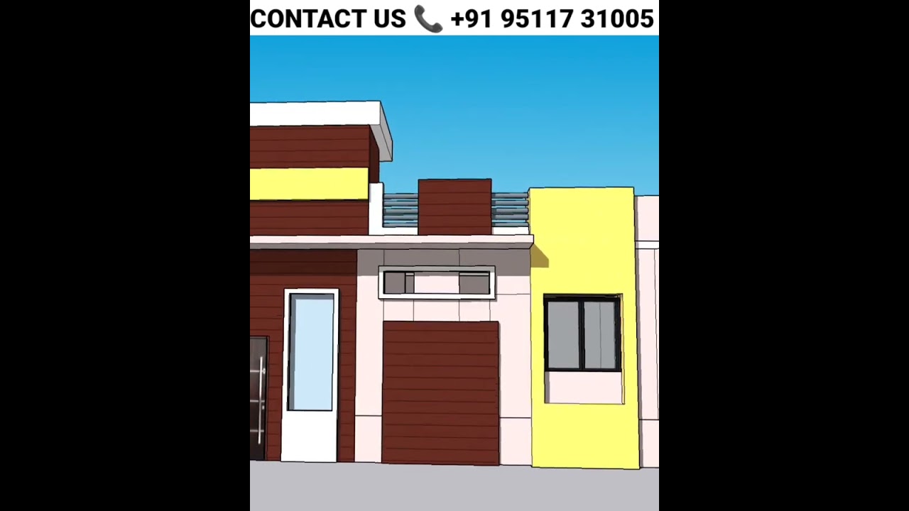 30x20 2BHK Small House Plan 🏡