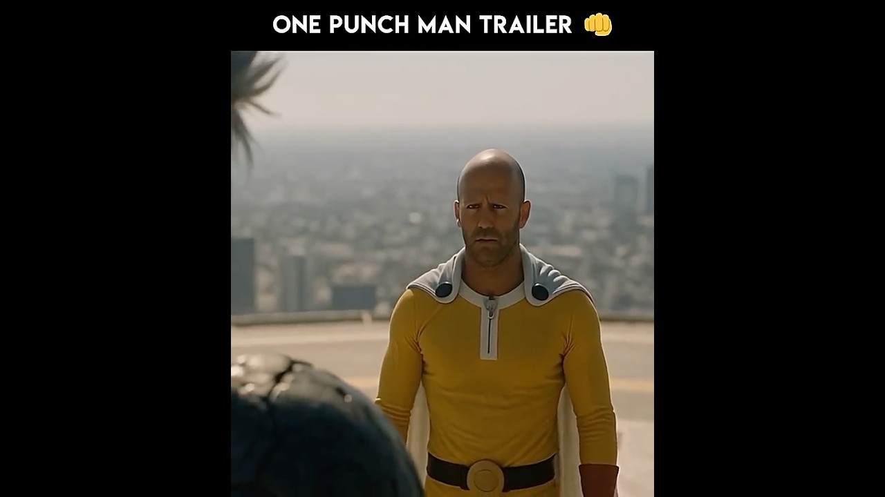 One Punch Man (2025) Teaser with Statham & Chalamet