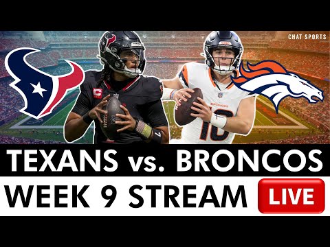 Texans vs. Broncos Free Streaming Scoreboard, Play-By-Play & Highlights | NFL Week 9 Live On Fox