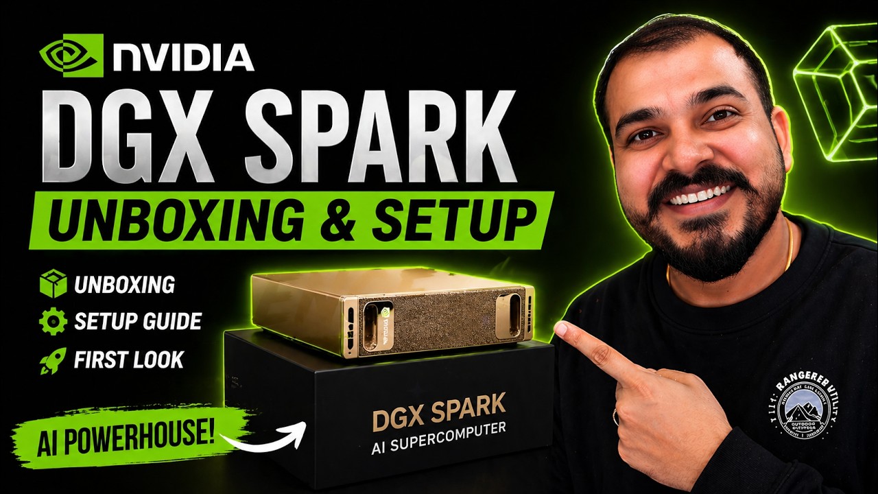 NVIDIA DGX SPARK: Your Personal AI Supercomputer ⚡