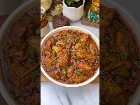 Restaurant Style Chicken Karahi๐ #shorts #chicken #viral