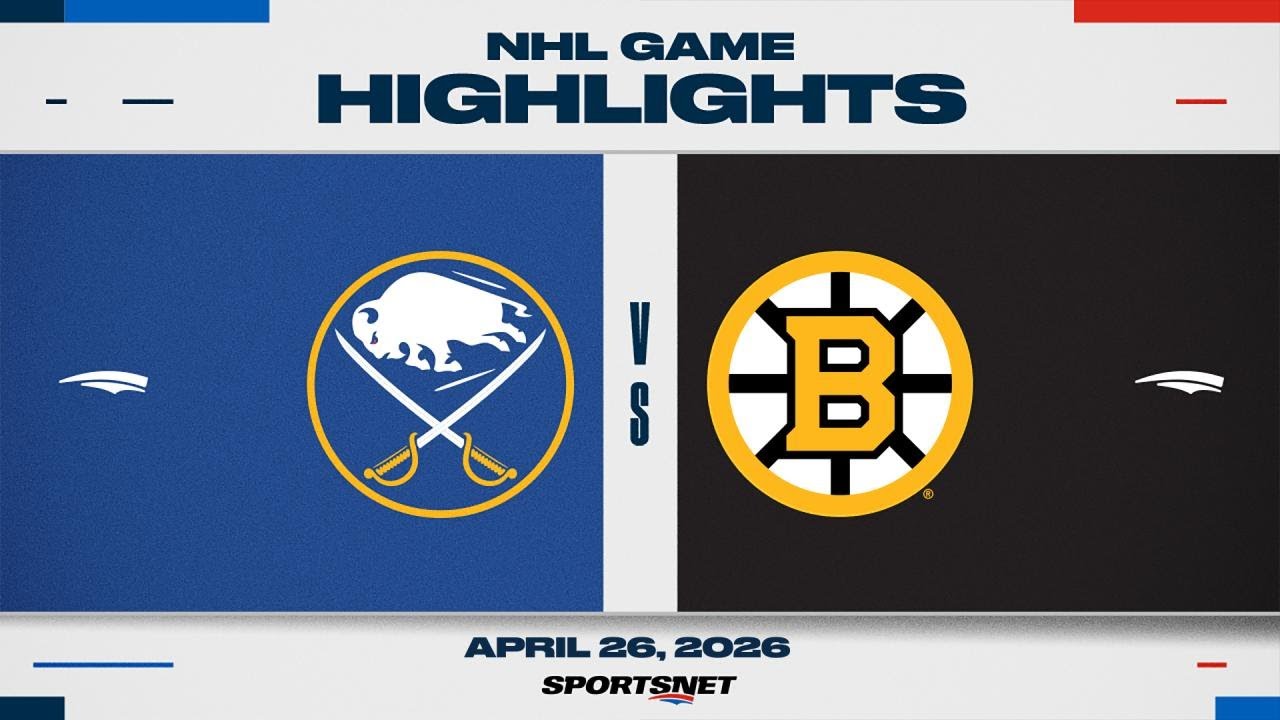 NHL Game 4 Highlights: Sabres vs. Bruins 🏒