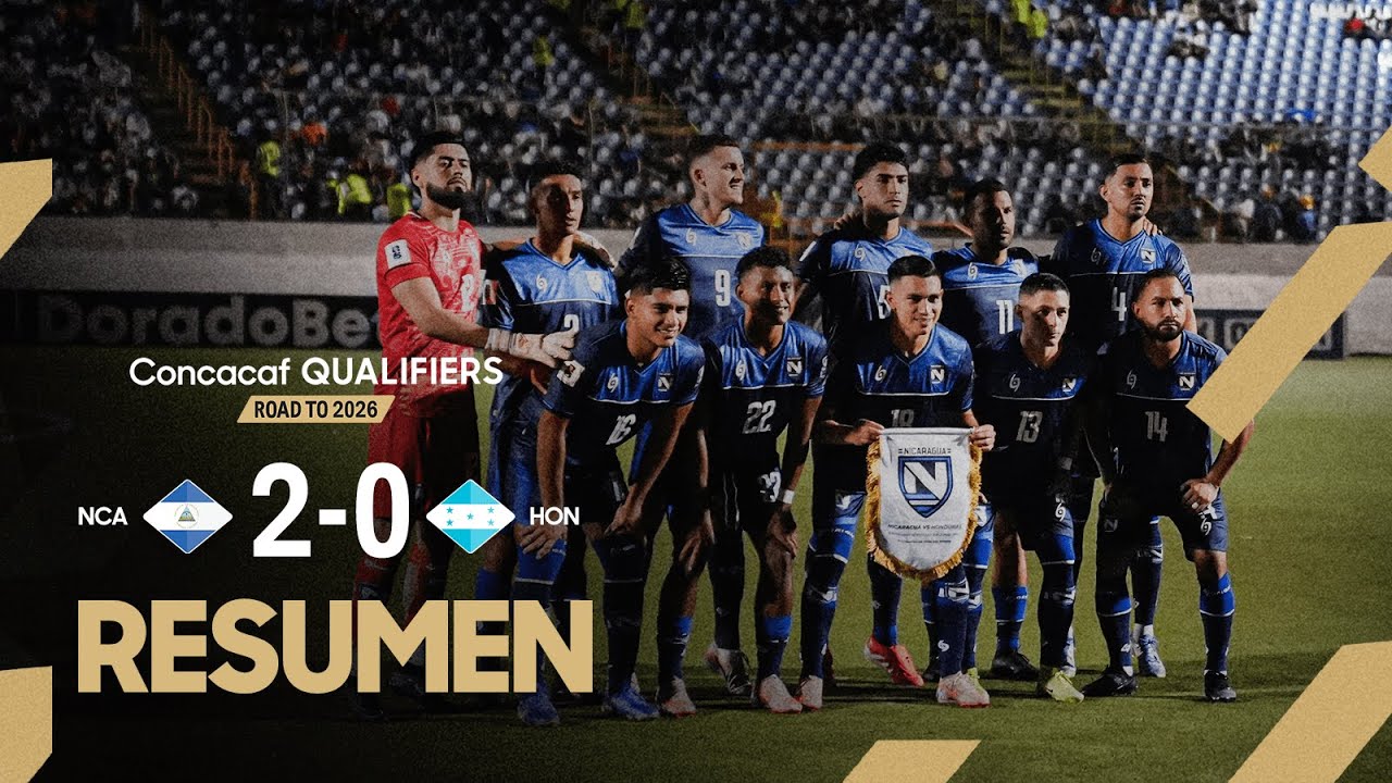 Nicaragua vs Honduras | Concacaf 2026 Qualifiers ⚽