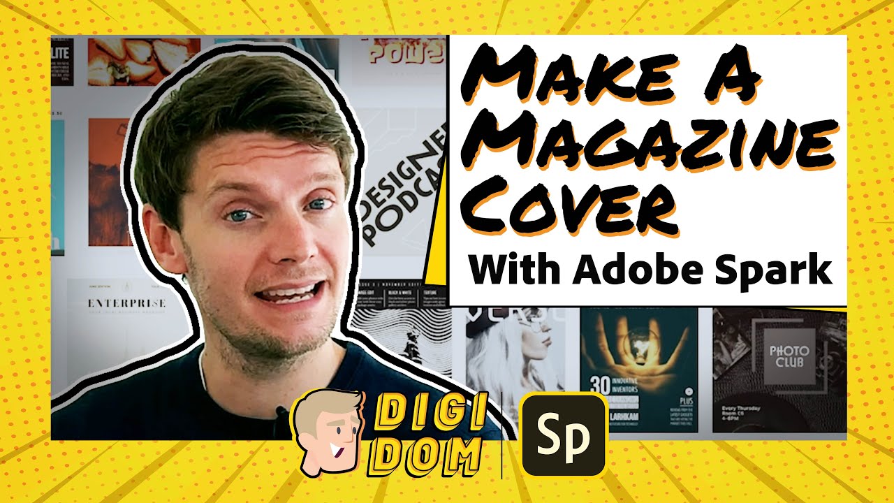 Create a Magazine Cover with Adobe Spark ✨