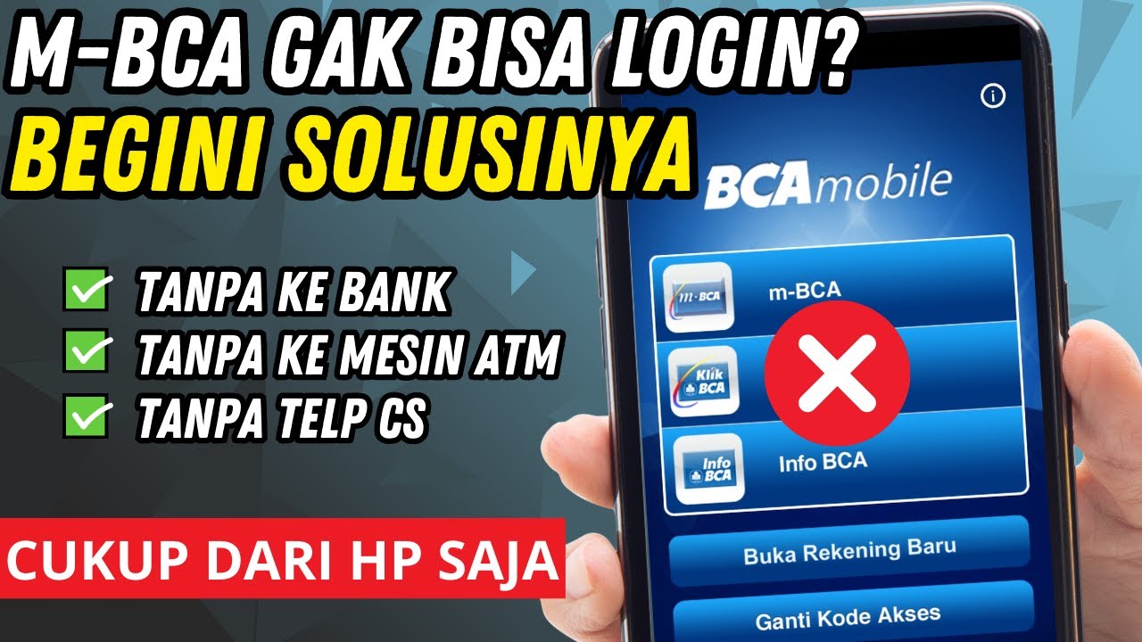 Solusi Login M-Banking BCA Tanpa ke ATM 💡