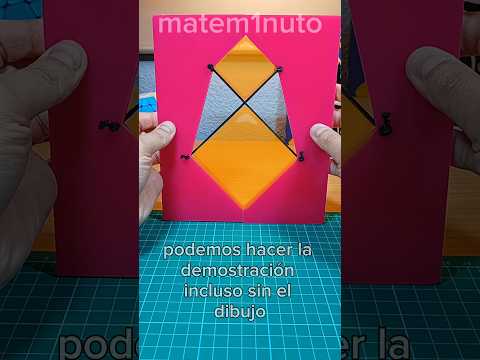 PITÁGORAS Y LEONARDO DA VINCI. Una de las demostraciones más bonitas que existen de este teorema 😍