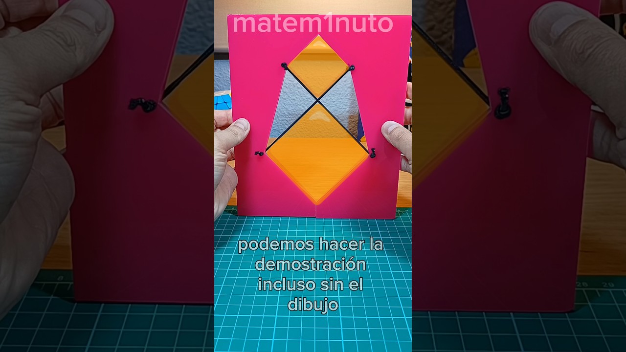 Pitagoras y Leonardo da Vinci: La demostración más impresionante del Teorema 😍