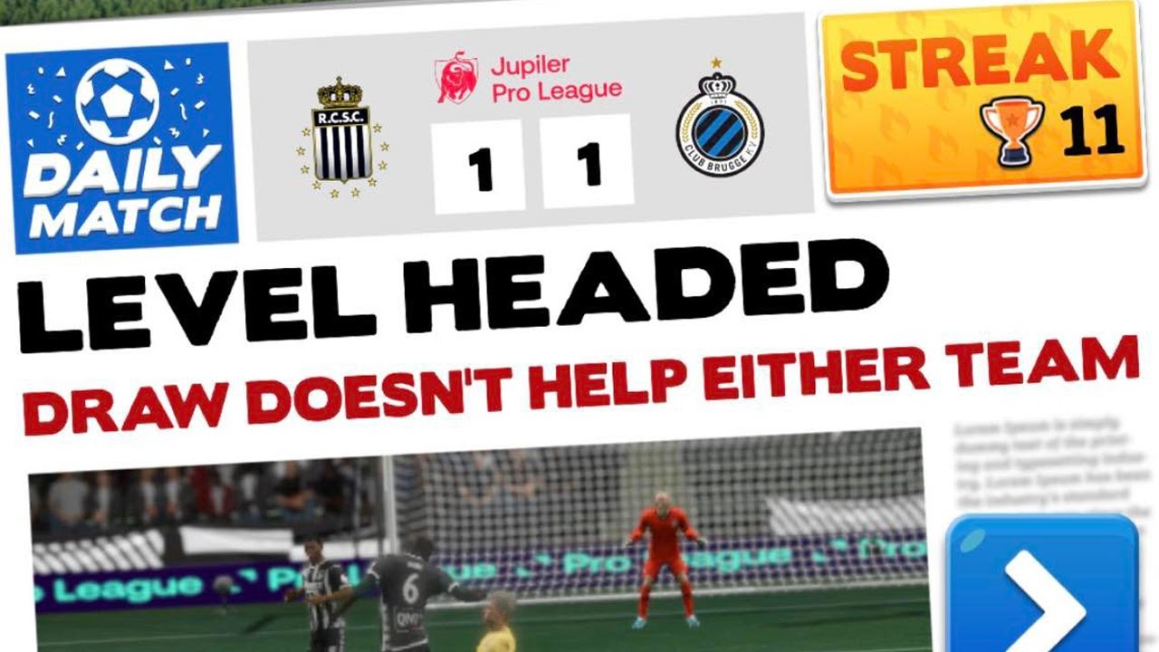 11 Score! Hero 2022: Charleroi vs. Club Brugge ⚽