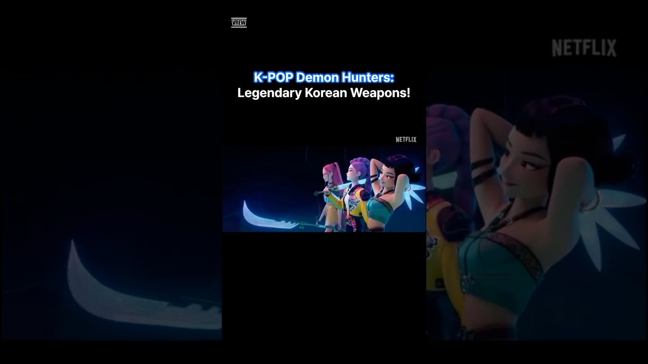 K-POP Demon Hunters: Legendary Korean Weapons! | K-POP 데몬헌터스 무기, 알고 보면 한국 전통무기?!⚔️
