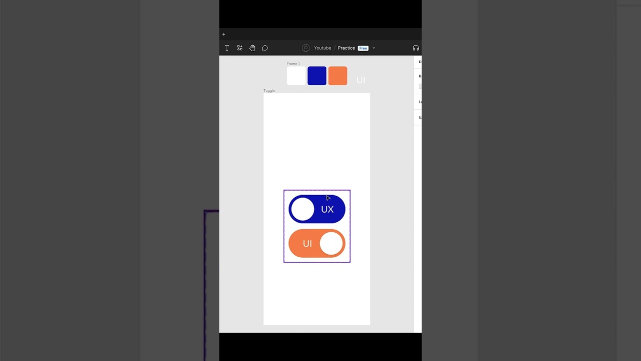 Create Interactive Toggle Button in Figma
