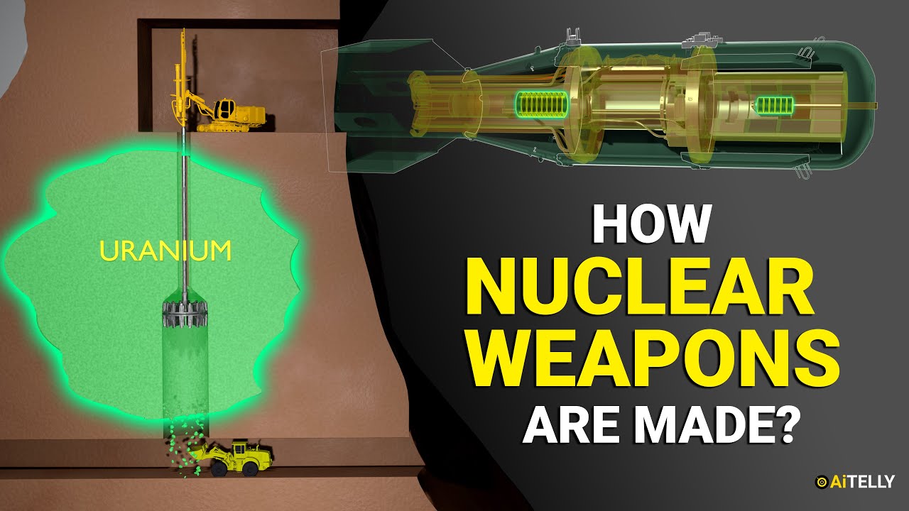 How Nuclear Bombs Are Made & Uranium Extraction 🛠️