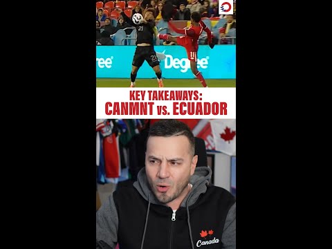 Was it a red? 🟥 Here's Tsar FC's CanMNT 🇨🇦 vs. Ecuador 🇪🇨 takeaways 🗣️