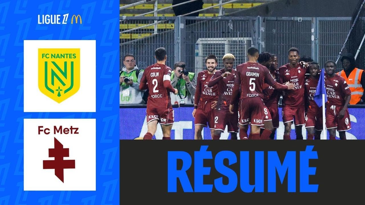 Metz Réalise un Deuxième Succès Consécutif face à Nantes ⚽ | Résumé de la 11e Journée de Ligue 1 2025/26
