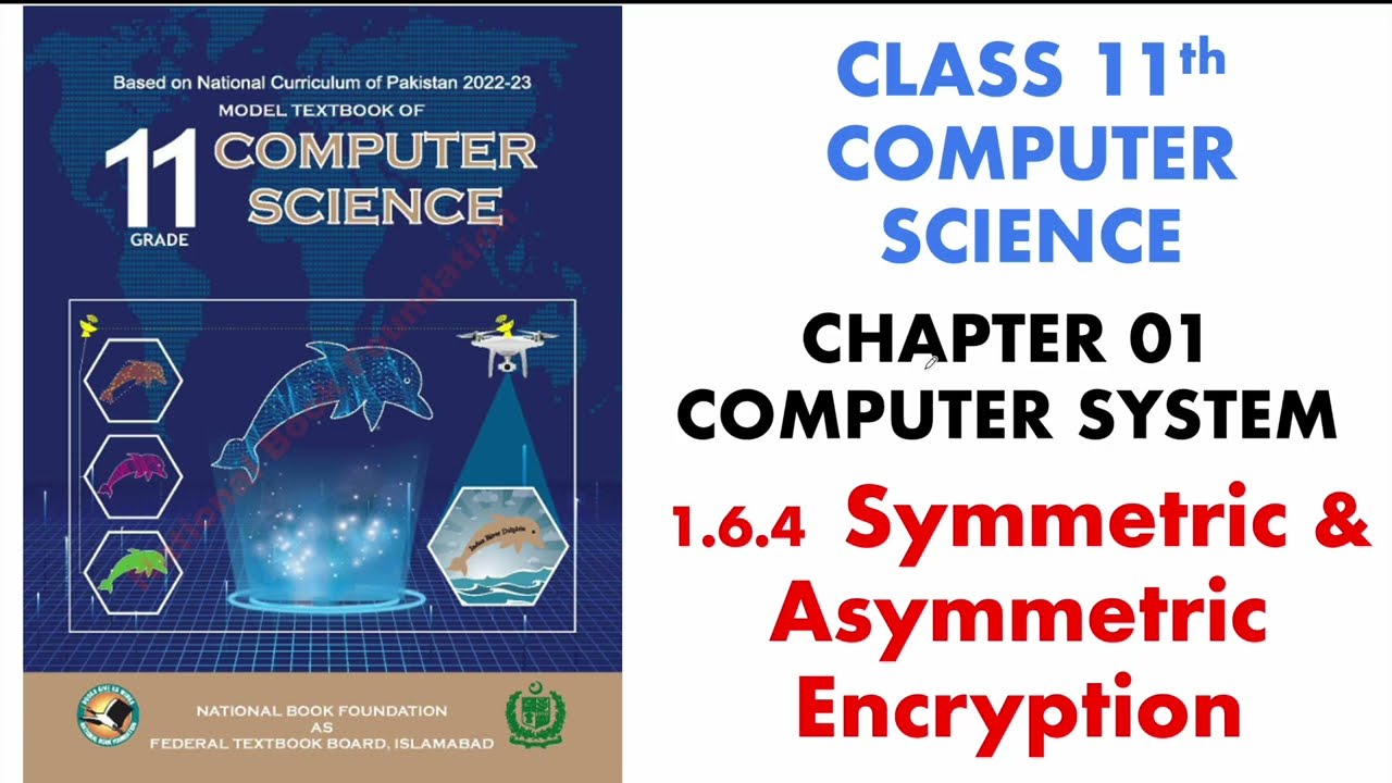 32. Master Symmetric & Asymmetric Encryption for Class 11 | FBISE Computer Science 2024 📚