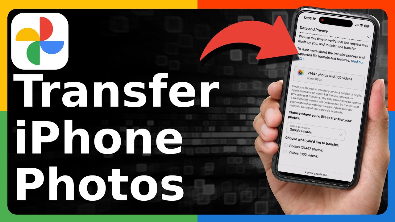 How To Transfer All iPhone Pictures To Google Photos