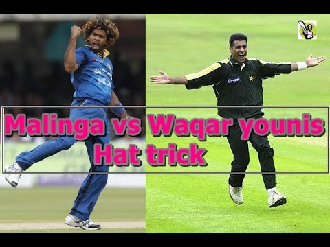 Waqar Younis & Malinga Hat Tricks π