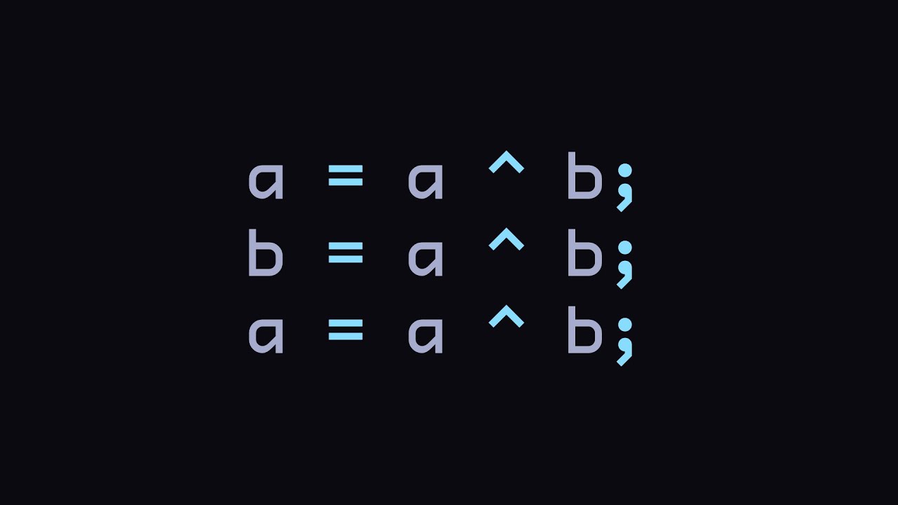 XOR Swap: Speed Up Your C Code β‘