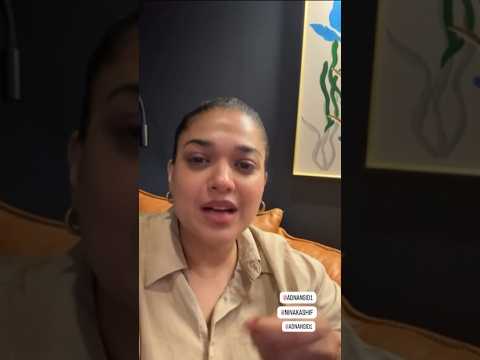 Sanam Jung Teases Adnan Siddiqui About Food π½οΈ