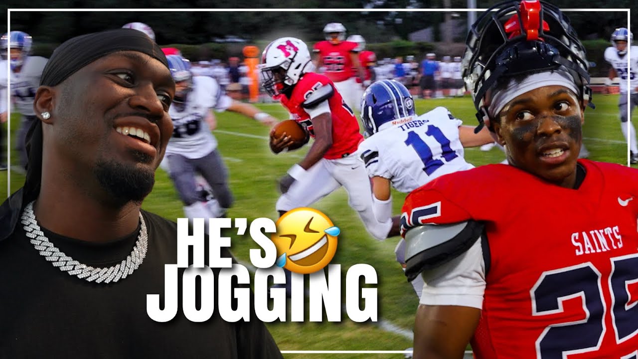 Harlem Berry Can't Tackle the #1 RB! 🏈