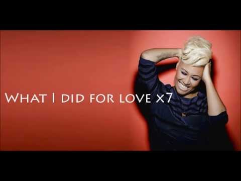 David Guetta feat Emeli Sandé - What I Did For Love (Lyrics)