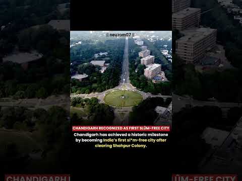 Chandigarh recognised as first slum free city 😲 #shots