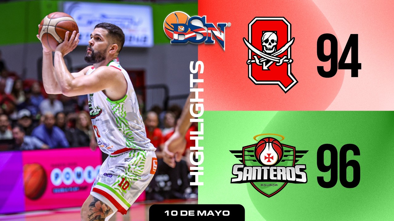 Piratas de Quebradillas vs. Santeros de Aguada - Mejores Jugadas 2026
