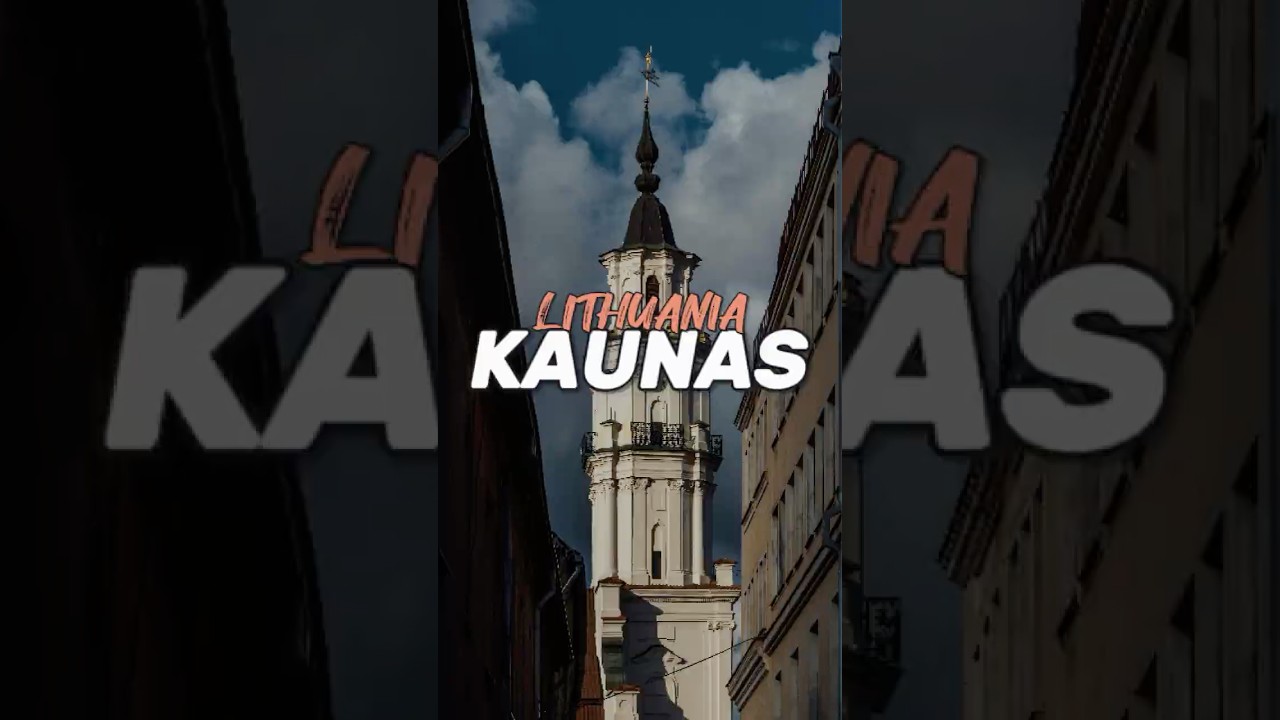 Kaunas: Europe's Hidden Gem in 40 Seconds 🇱🇹