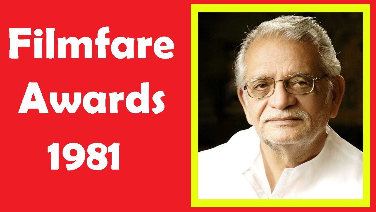 Filmfare Best Lyrics Award 1981 - Gulzar 🎶