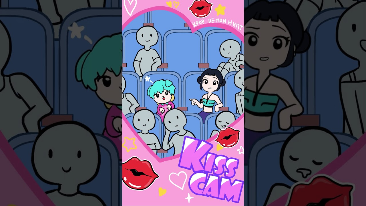 Kiss Cam - Kpop Demon Hunters 🎨 | Unique Anime Art Recreation