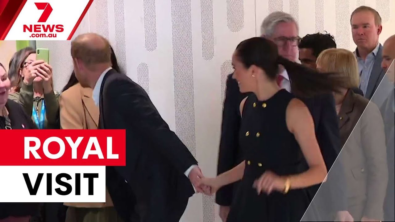 Harry and Meghan return to Melbourne | 7NEWS