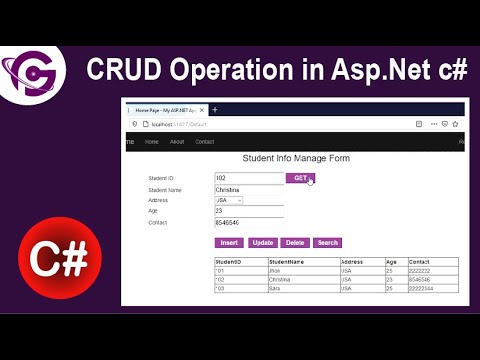 ASP.NET C# CRUD Operations with SQL Server