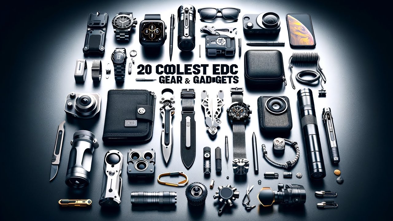 20 Top 20 Must-Have EDC Gadgets for Men 2024 🔧