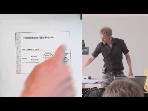Spieltheorie - Praxisbeispiel: Nash-Gleichgewicht und sequenzielle Spiele (8.8)