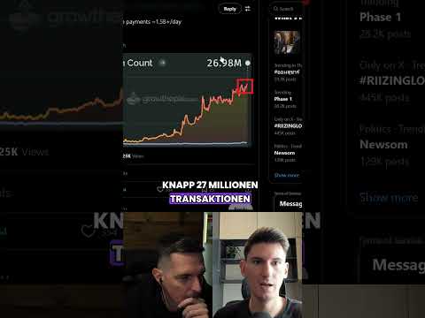 Transaktionen REKORD bei ETHEREUM! 🚀👍🏻 #eth #staking #layer2 #swift #finanzen #preis #cryptocurrency