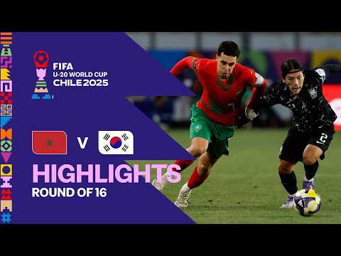Morocco vs Korea Republic Highlights | FIFA U-20 World Cup Chile
