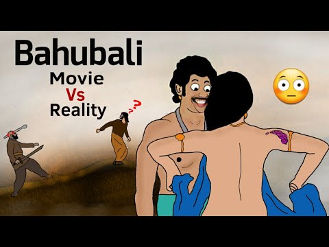 BAHUBALI Movie Vs Reality part 4 || Prabhas || Funny 2d Animation @Deep Animation Zone
