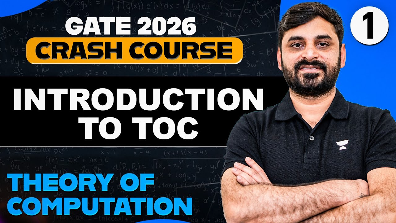 Master the Theory of Computation: Intro to TOC for GATE 2027 & 2028 📚