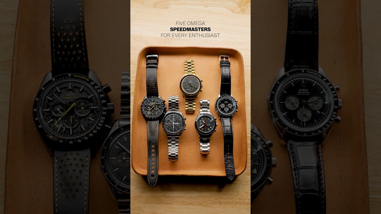 Top Five Omega Speedmasters for Every Watch Collector