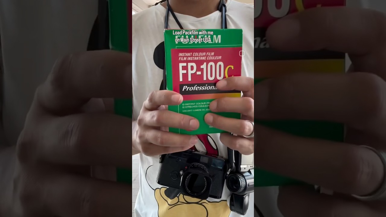 Loading Peel-Apart Packfilm into Polaroid 110A 📷