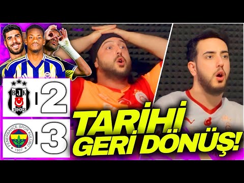 Fener'den Tarihi Geri Dönüş!! | Beşiktaş 2-3 Fenerbahçe