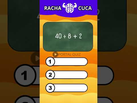 Quiz de Matemática | 4 Operações | Teste seus Conhecimentos